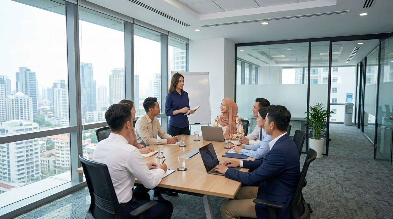 Kolaborasi yang terasa lebih profesional dan lebih modern